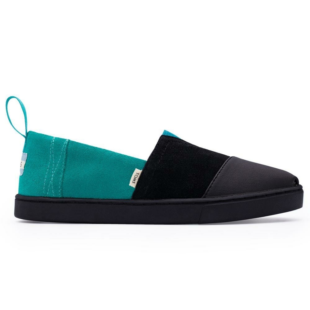 TOMS DYNASTY GREEN ALPARGATA